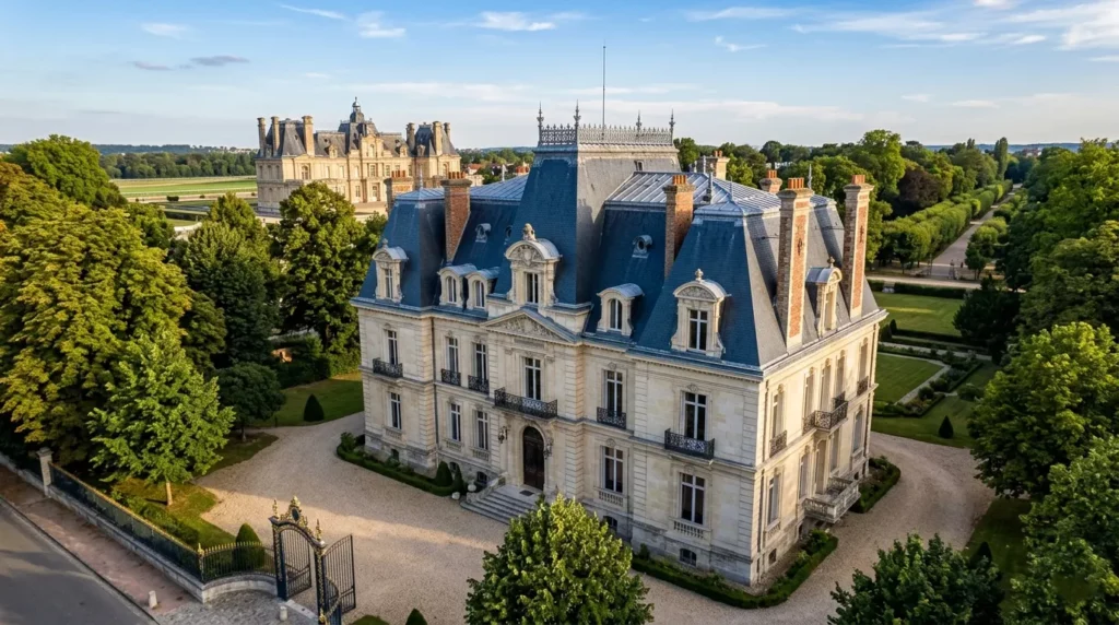 Couvreur Maisons-Laffitte 78600 — toiture ardoises naturelles villa Belle Époque parc Mansart château XVIIe Yvelines