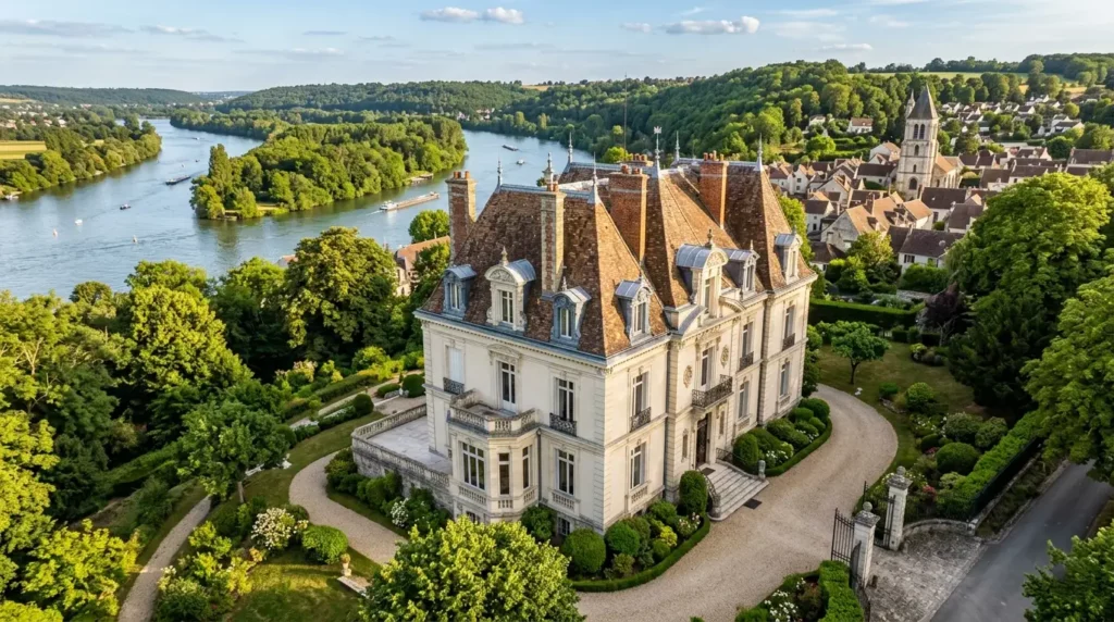 Couvreur Verneuil-sur-Seine 78480 — toiture tuiles mécaniques villa Belle Époque boucle Seine Île de la Loge Yvelines