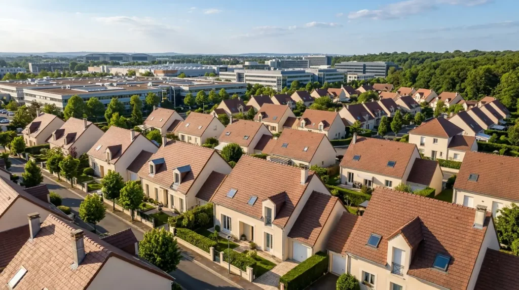 Couvreur Vélizy-Villacoublay 78140 — toiture tuiles mécaniques pavillon pôle économique Dassault Thales Vélizy 2 Yvelines